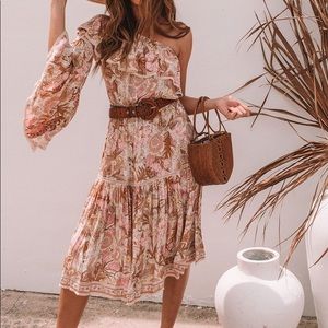 spell & the gypsy one shoulder dress